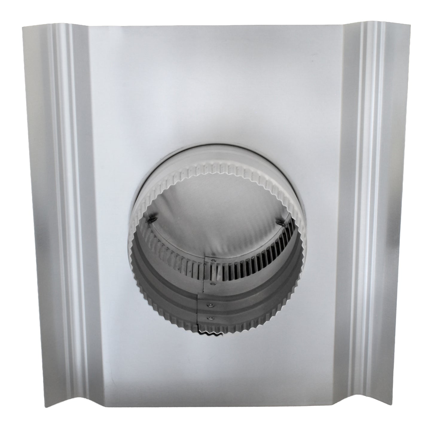Round Back Roof Jack for SM-Rib Panel | 5" Diameter | 2" Tall Collar | Metal Roof