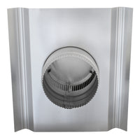 Round Back Roof Jack for SM-Rib Panel | 5" Diameter | 2" Tall Collar | Metal Roof