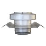 Round Back Roof Jack for SM-Rib Panel | 5" Diameter | 2" Tall Collar | Metal Roof