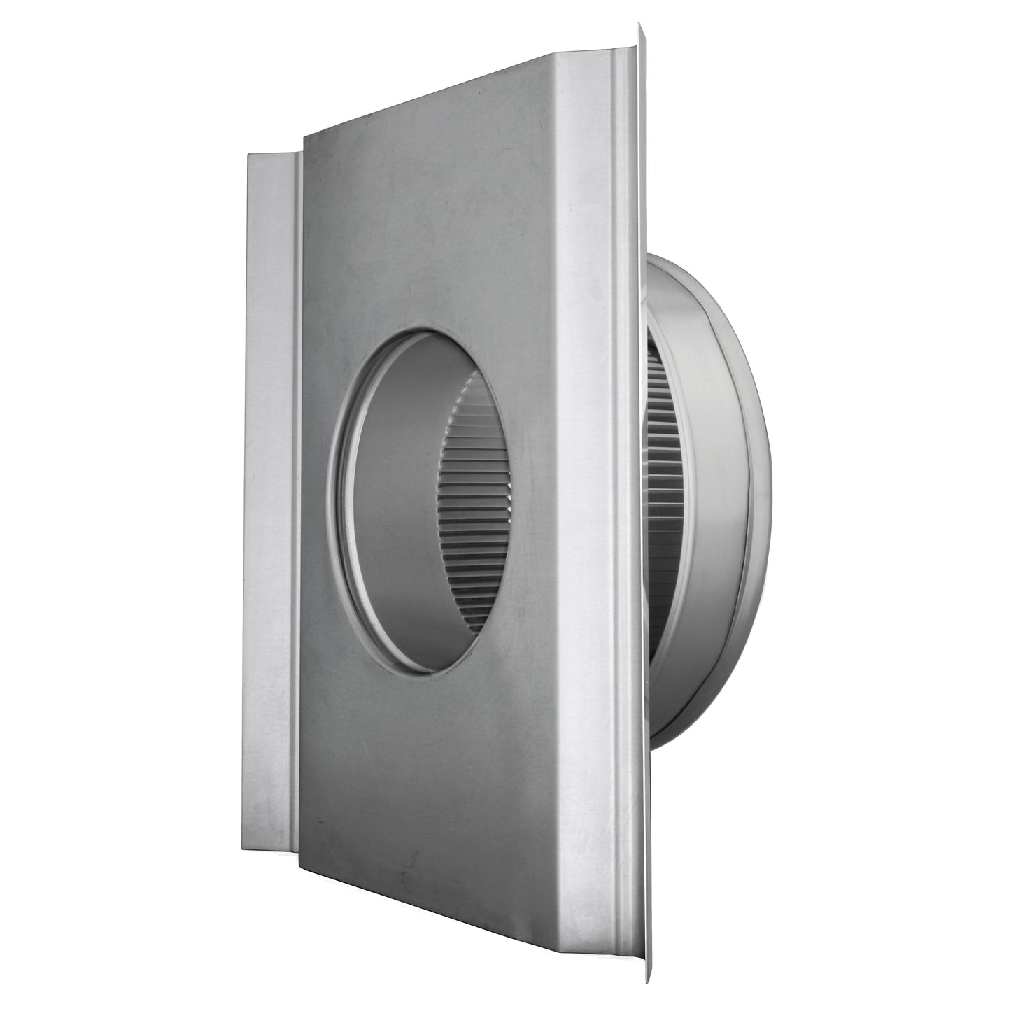 Round Back Roof Vent for SM-Rib Panel | 5" Diameter | 2" Tall Collar | Metal Roof | 19 Sq. In. NFA