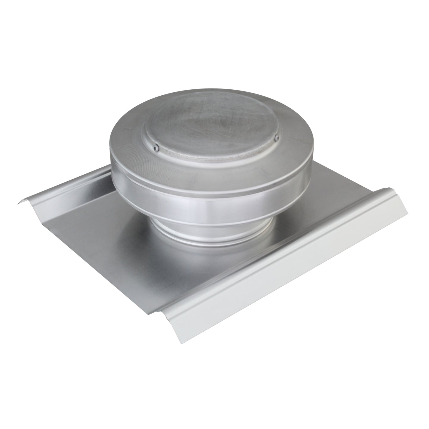Round Back Roof Vent for SM-Rib Panel | 5" Diameter | 2" Tall Collar | Metal Roof | 19 Sq. In. NFA