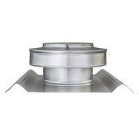 Round Back Roof Vent for SM-Rib Panel | 5" Diameter | 2" Tall Collar | Metal Roof | 19 Sq. In. NFA
