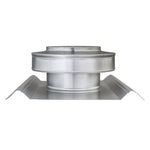 Round Back Roof Vent for SM-Rib Panel | 5" Diameter | 2" Tall Collar | Metal Roof | 19 Sq. In. NFA