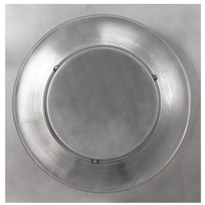 Model RBV-5-C2-TP | Round Back Vent |  5" Diameter | 2" Tall Collar  | Tail Pipe