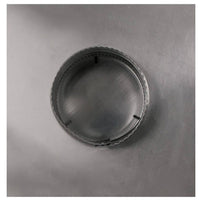 Model RBV - 5 - C2 - TP | Round Back Vent | 5" Diameter | 2" Tall Collar | Tail Pipe - Active Ventilation Products