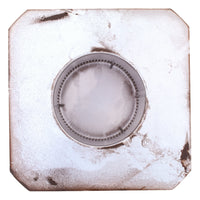 Static Vents - Round Back Roof Vent | 5" Diameter | 4" Tall Collar | Flat Flange | 19 Sq. In. NFA