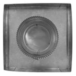 Model RBV - 5 - C4 - CMF - TP | Round Back Vent | 5" Diameter | " 4" Tall Collar | Curb Mount Flange | Tail Pipe - Active Ventilation Products