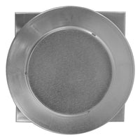 Model RBV - 5 - C4 - CMF - TP | Round Back Vent | 5" Diameter | " 4" Tall Collar | Curb Mount Flange | Tail Pipe - Active Ventilation Products