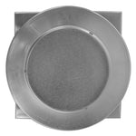 Model RBV - 5 - C4 - CMF - TP | Round Back Vent | 5" Diameter | " 4" Tall Collar | Curb Mount Flange | Tail Pipe - Active Ventilation Products