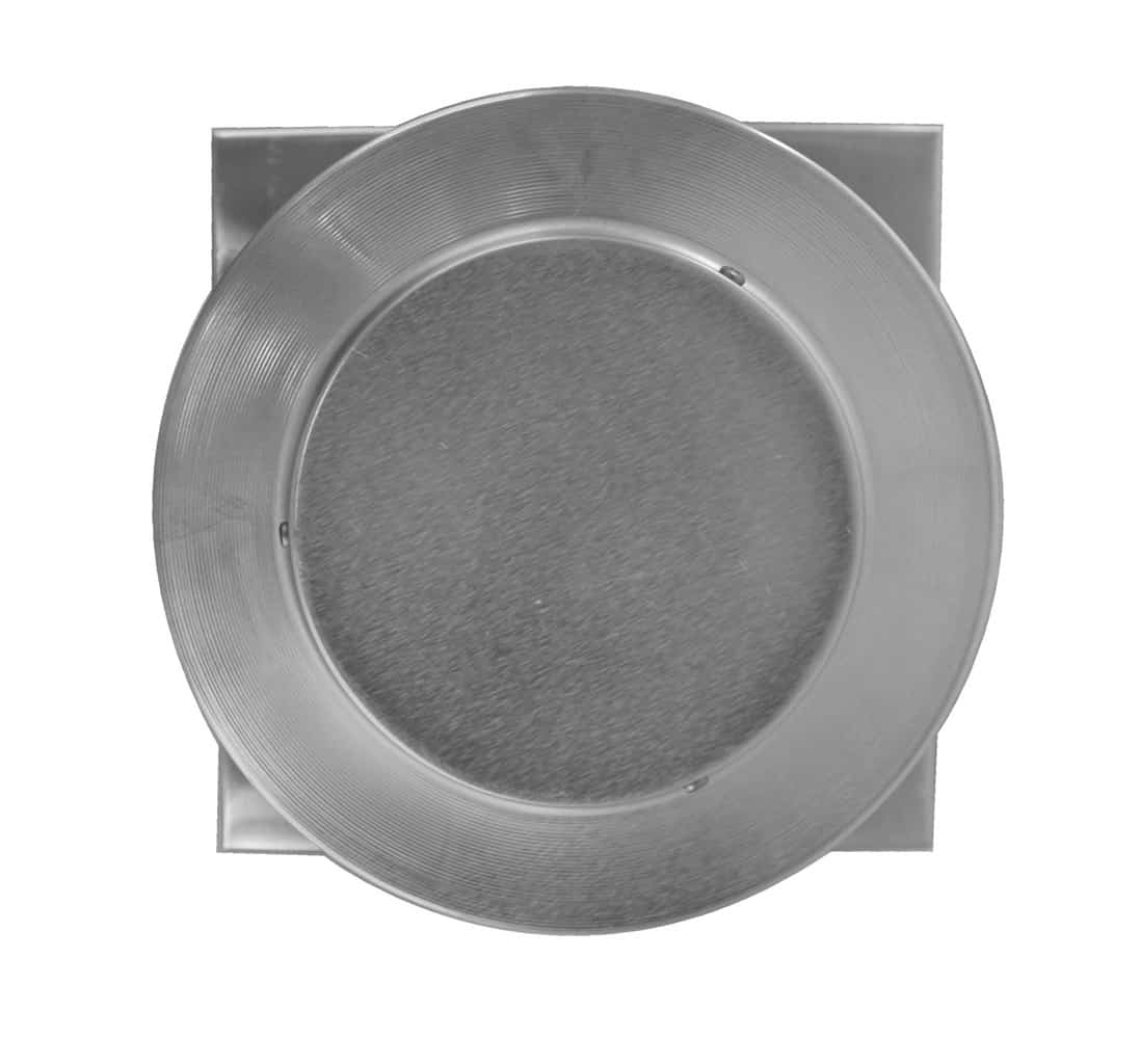 Model RBV-5-C4-CMF | Round Back Static Vent |  5" Diameter | 4" Tall Collar  |  19 Sq. In. NFA