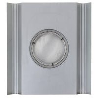 Round Back Roof Vent for SM-Rib Panel | 5" Diameter | 4" High Collar | Metal Roof | 19 Sq. In. NFA