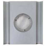 Round Back Roof Vent for SM-Rib Panel | 5" Diameter | 4" High Collar | Metal Roof | 19 Sq. In. NFA
