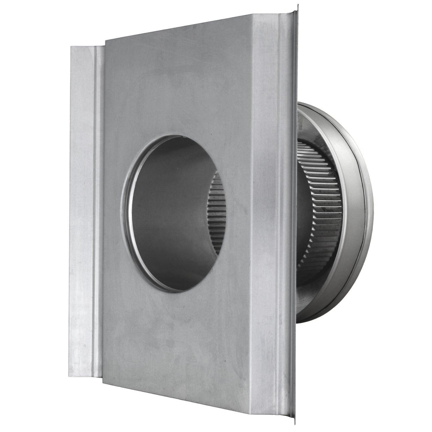 Round Back Roof Vent for SM-Rib Panel | 5" Diameter | 4" High Collar | Metal Roof | 19 Sq. In. NFA
