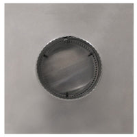 Model RBV - 5 - C4 - TP | Round Back Vent | 5" Diameter | 4" Tall Collar | Tail Pipe - Active Ventilation Products