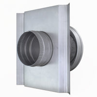 Round Back Roof Jack for SM-Rib Panel | 5" Diameter | 4" Tall Collar | Metal Roof