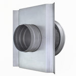 Round Back Roof Jack for SM-Rib Panel | 5" Diameter | 4" Tall Collar | Metal Roof