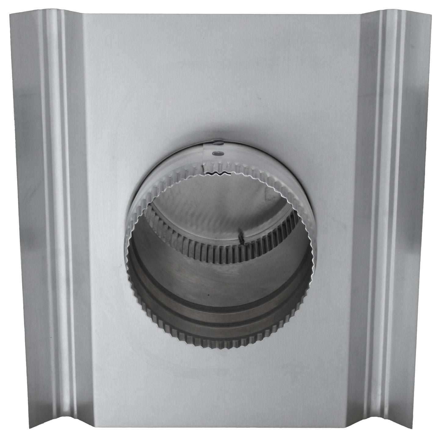 Round Back Roof Jack for SM-Rib Panel | 5" Diameter | 4" Tall Collar | Metal Roof