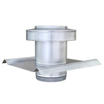 Round Back Roof Jack for SM-Rib Panel | 5" Diameter | 4" Tall Collar | Metal Roof