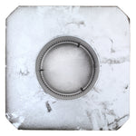 Static Vents - Round Back Roof Vent | 5" Diameter | 4" Tall Collar | Flat Flange | 19 Sq. In. NFA