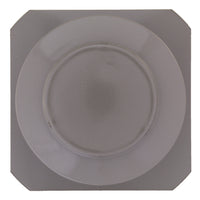 Static Vents - Round Back Roof Vent | 5" Diameter | 4" Tall Collar | Flat Flange | 19 Sq. In. NFA