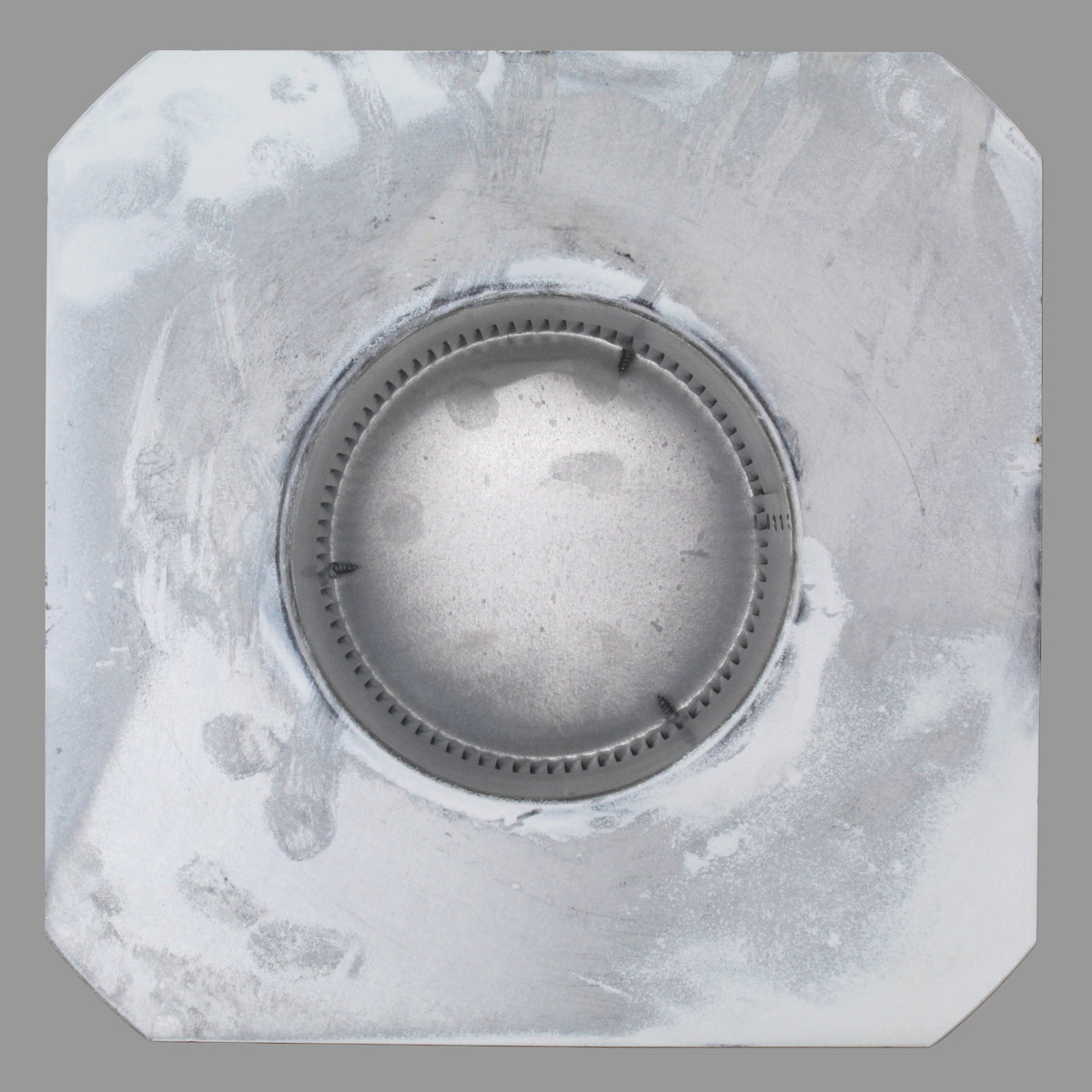 Static Vents - Round Back Roof Vent | 5" Diameter | 4" Tall Collar | Flat Flange | 19 Sq. In. NFA
