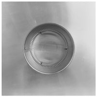 Static Vents - Round Back Roof Vent | 5" Diameter | 4" Tall Collar | Flat Flange | 19 Sq. In. NFA - Active Ventilation Products