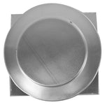 Model RBV - 6 - C2 - CMF - TP | Round Back Vent | 6" Diameter | " 2" Tall Collar | Curb Mount Flange | Tail Pipe - Active Ventilation Products