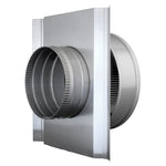 Round Back Roof Jack for SM-Rib Panel | 6" Diameter | 2" Tall Collar | Metal Roof