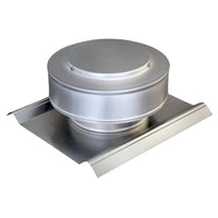 Round Back Roof Jack for SM-Rib Panel | 6" Diameter | 2" Tall Collar | Metal Roof