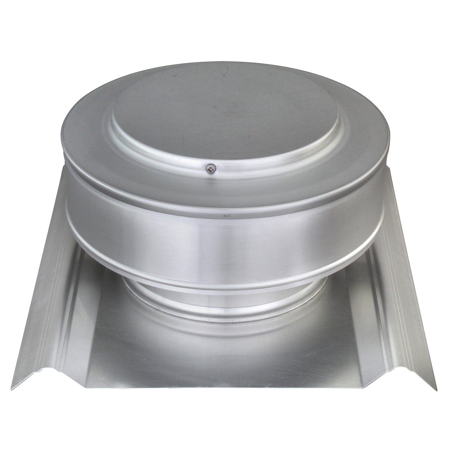 Round Back Roof Vent for SM-Rib Panel | 6" Diameter | 2" High Collar | Metal Roof | 28 Sq. In. NFA