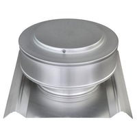 Round Back Roof Vent for SM-Rib Panel | 6" Diameter | 2" High Collar | Metal Roof | 28 Sq. In. NFA