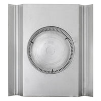 Round Back Roof Vent for SM-Rib Panel | 6" Diameter | 2" High Collar | Metal Roof | 28 Sq. In. NFA