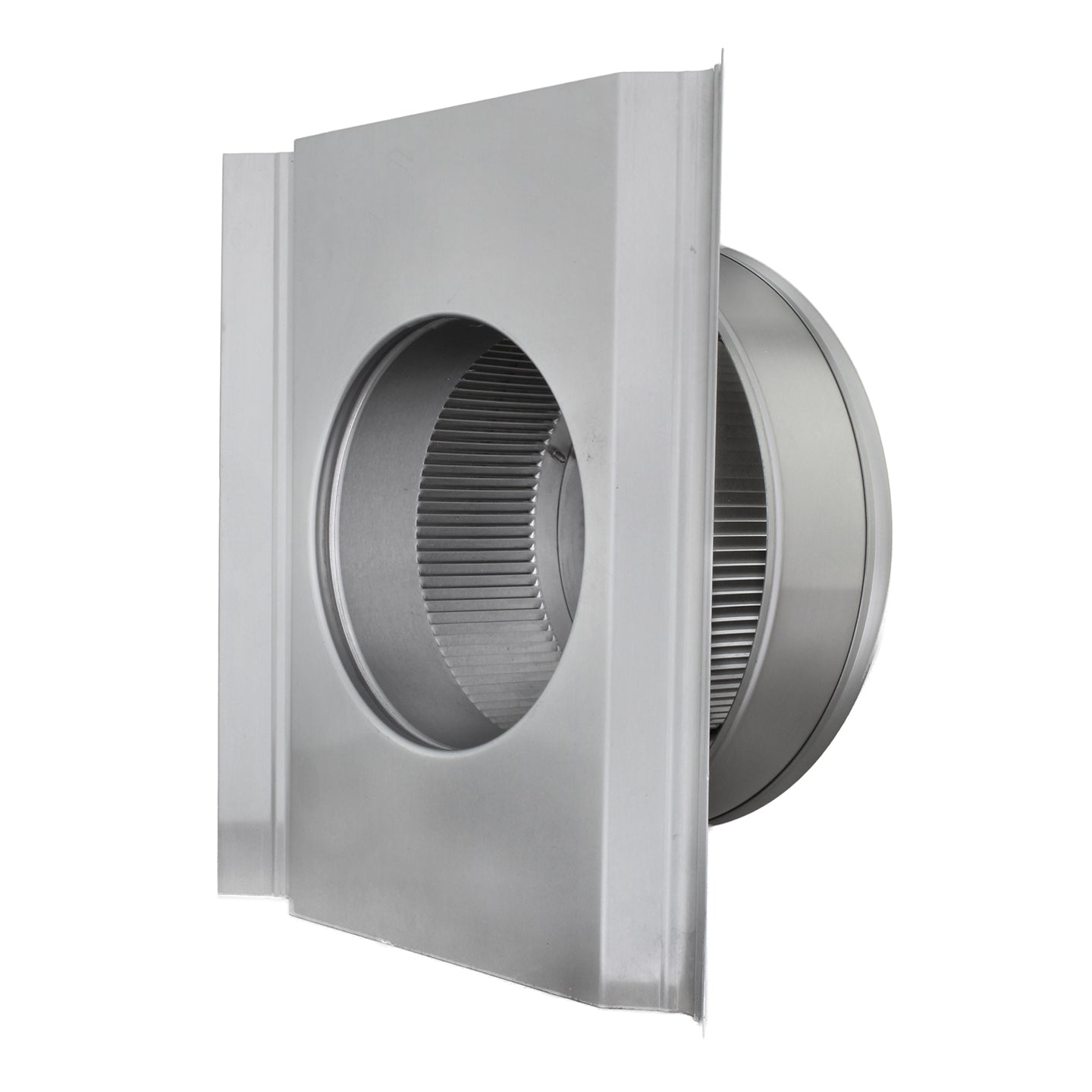 Round Back Roof Vent for SM-Rib Panel | 6" Diameter | 2" High Collar | Metal Roof | 28 Sq. In. NFA