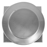 Model RBV - 6 - C4 - CMF - TP | Round Back Vent | 6" Diameter | " 4" Tall Collar | Curb Mount Flange | Tail Pipe - Active Ventilation Products