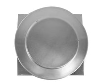 Static Vent 6" with Curb Mount Sub Base - Round Back Vent | 6" Diameter | 4" Tall Collar | 28 Sq. In. NFA - Active Ventilation Products