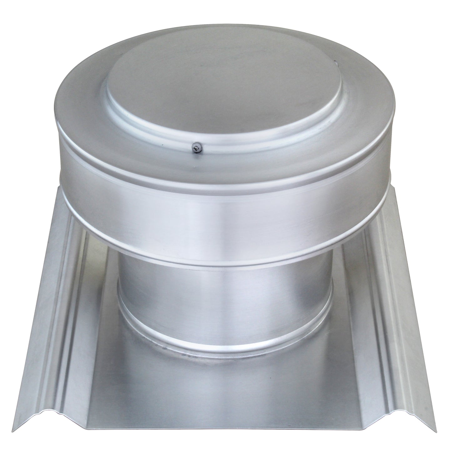 Round Back Roof Vent for SM-Rib Panel | 6" Diameter | 4" High Collar | Metal Roof | 28 Sq. In. NFA