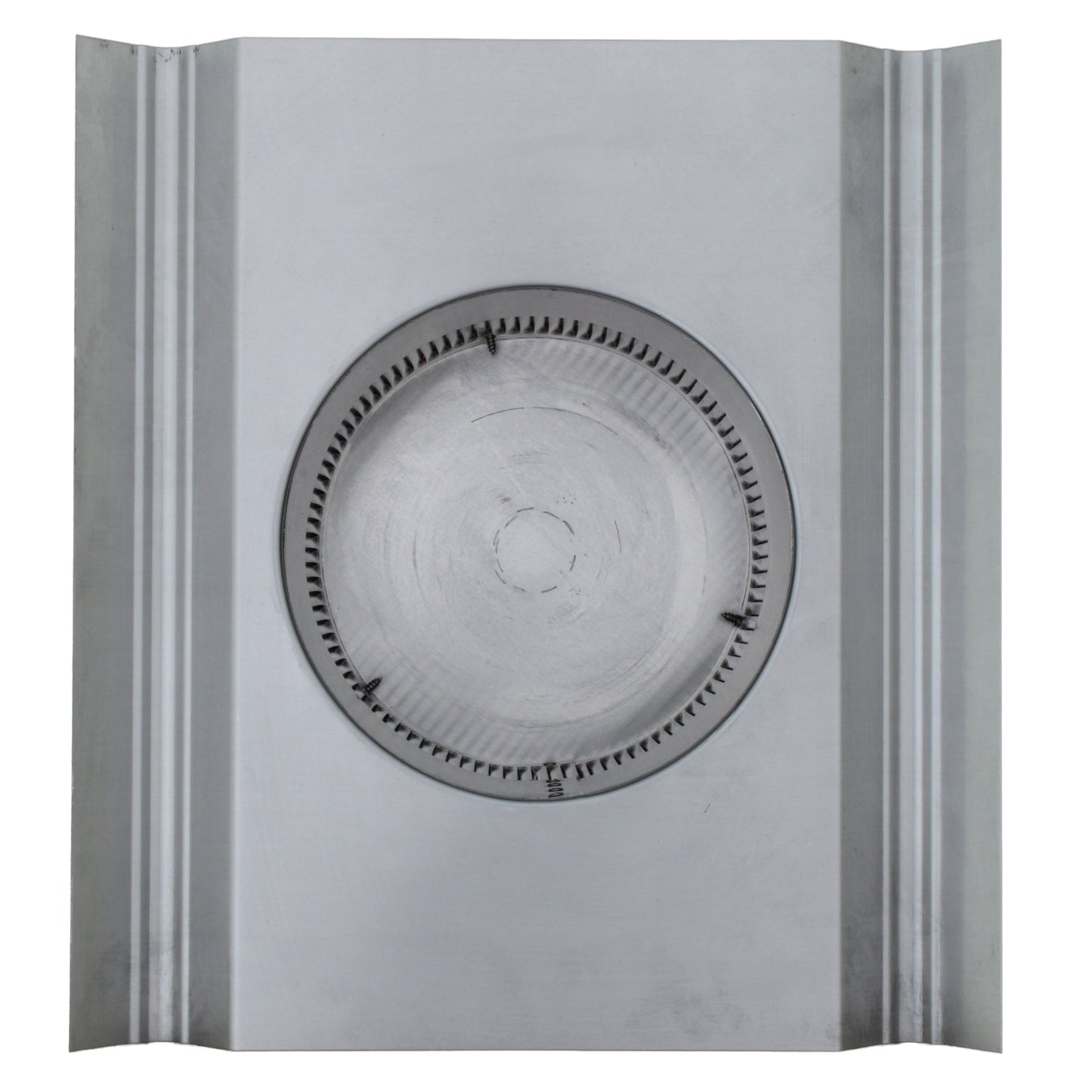 Round Back Roof Vent for SM-Rib Panel | 6" Diameter | 4" High Collar | Metal Roof | 28 Sq. In. NFA