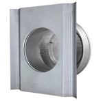 Round Back Roof Vent for SM-Rib Panel | 6" Diameter | 4" High Collar | Metal Roof | 28 Sq. In. NFA