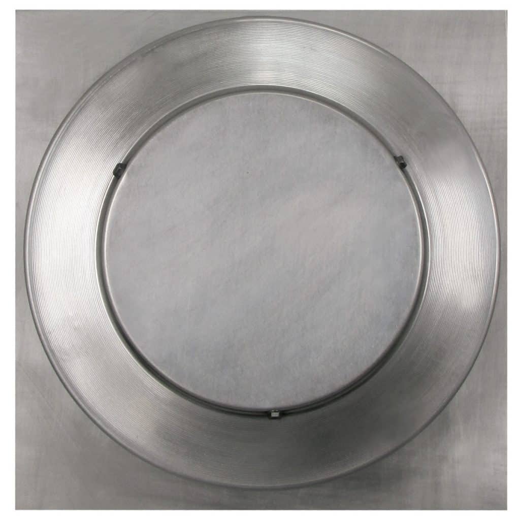 Model RBV-6-C4-TP | Round Back Vent |  6" Diameter | 4" Tall Collar  | Tail Pipe