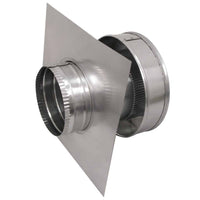Model RBV - 6 - C4 - TP | Round Back Vent | 6" Diameter | 4" Tall Collar | Tail Pipe - Active Ventilation Products