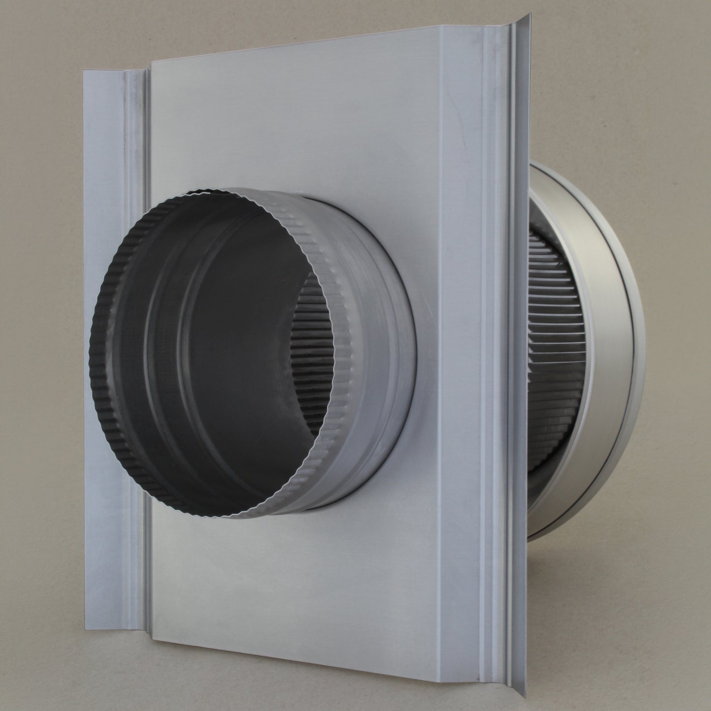 Round Back Roof Jack for SM-Rib Panel | 6" Diameter | 4" Tall Collar | Metal Roof