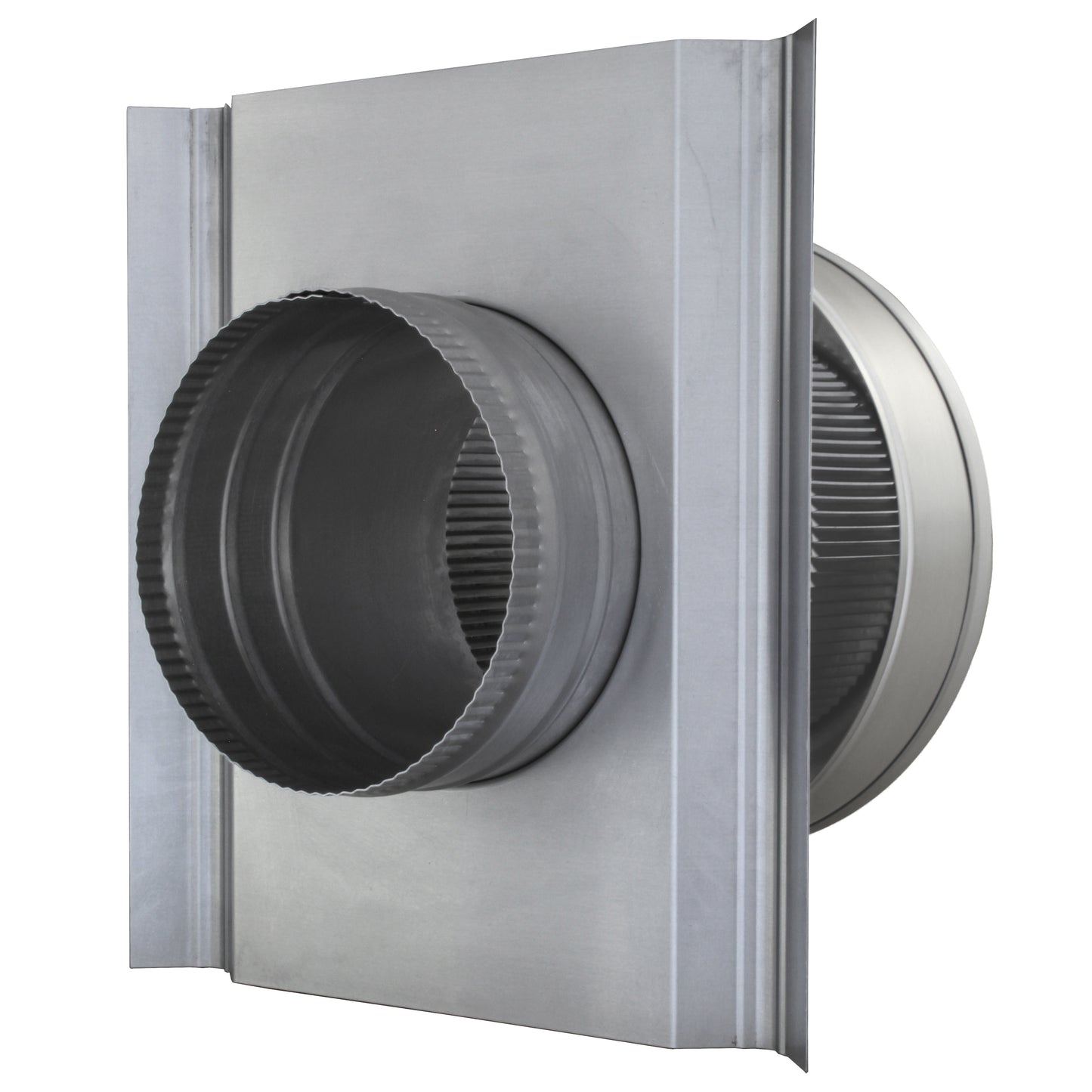 Round Back Roof Jack for SM-Rib Panel | 6" Diameter | 4" Tall Collar | Metal Roof