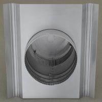 Round Back Roof Jack for SM-Rib Panel | 6" Diameter | 4" Tall Collar | Metal Roof
