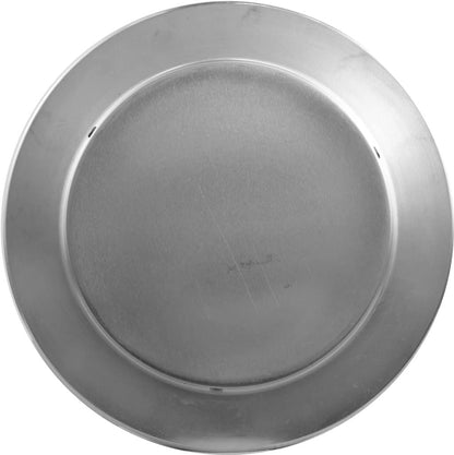 Model RBV-6-C4 | Round Back Roof Vent | 6" Diameter | 4" Tall Collar | Flat Flange | 28 Sq. In. NFA