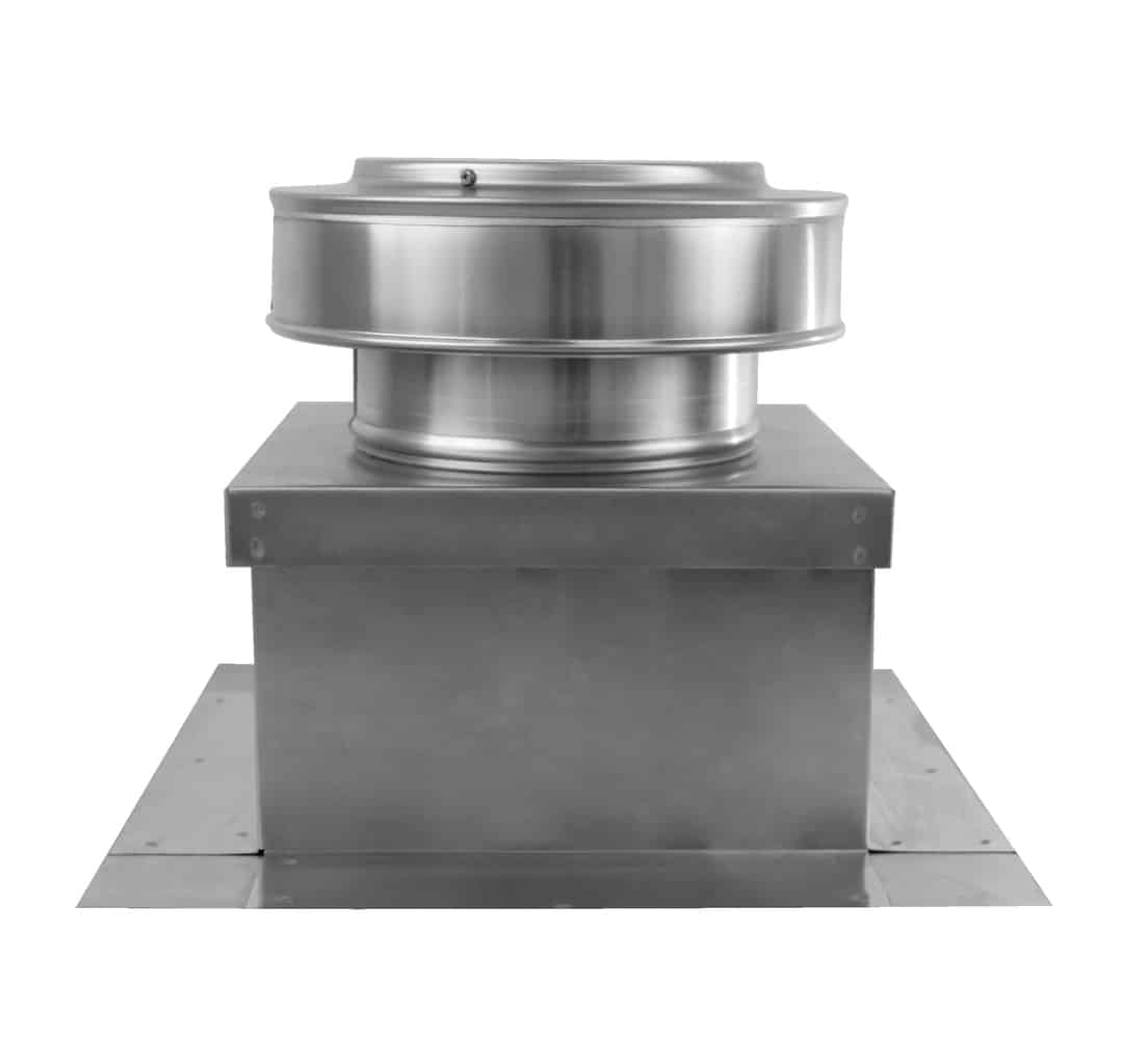 Model RC-7-H6-Ins |  Roof Curb for 7" Diameter Vent | 6" high walls | Insulated Walls