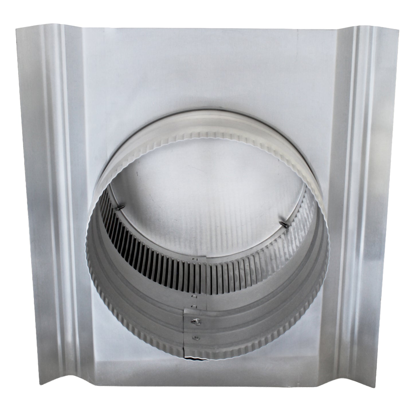 Round Back Roof Jack for SM-Rib Panel | 7" Diameter | 2" Tall Collar | Metal Roof