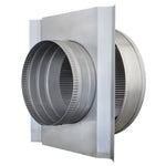 Round Back Roof Jack for SM-Rib Panel | 7" Diameter | 2" Tall Collar | Metal Roof