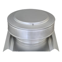 Round Back Roof Vent for SM-Rib Panel | 7" Diameter | 2" Tall Collar | Metal Roof | 38 Sq. In. NFA