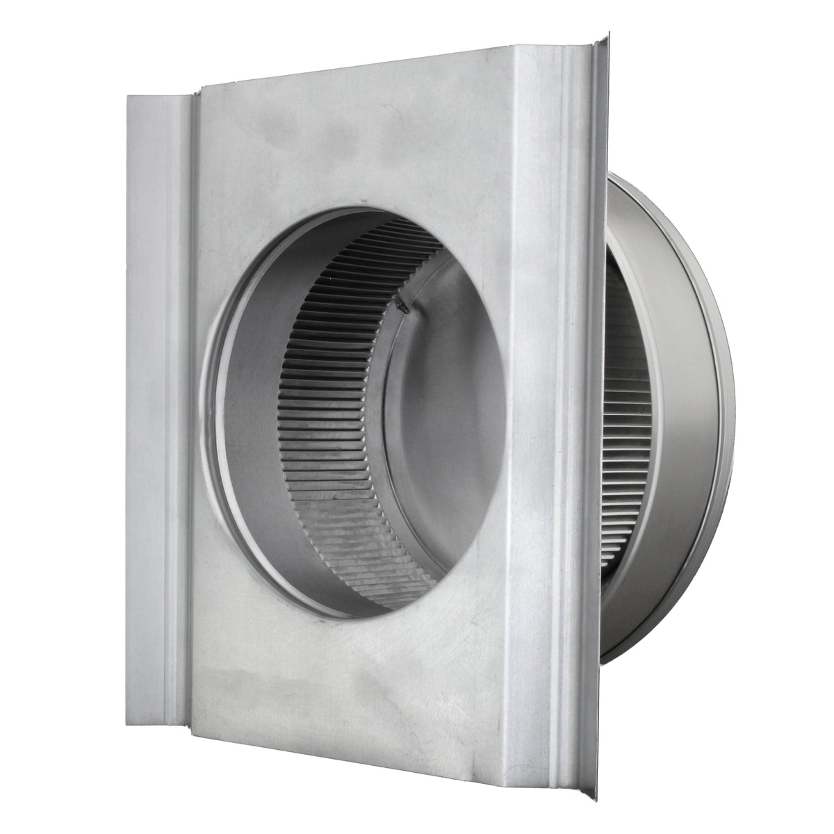 Round Back Roof Vent for SM-Rib Panel | 7" Diameter | 2" Tall Collar | Metal Roof | 38 Sq. In. NFA