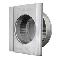 Round Back Roof Vent for SM-Rib Panel | 7" Diameter | 2" Tall Collar | Metal Roof | 38 Sq. In. NFA